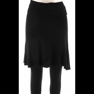 Legacy Pants - Legacy Black Mid-Length Rayon Skirted Legging M Legacy Pants - Legacy Black Mid-Length Rayon Skirted Legging M